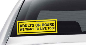 Αυτοκόλλητα Αυτοκινήτου - Adults on Board
