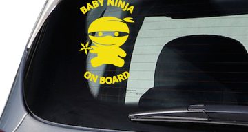Αυτοκόλλητα Αυτοκινήτου - Μωρό ninja