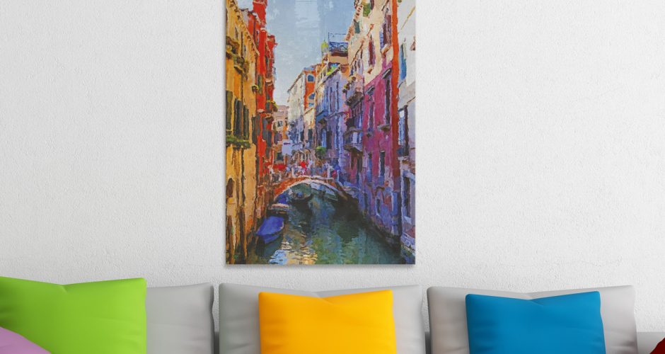 ΔΙΑΣΗΜΟΙ ΖΩΓΡΑΦΟΙ - Το κανάλι της Βενετίας σαν ζωγραφιά