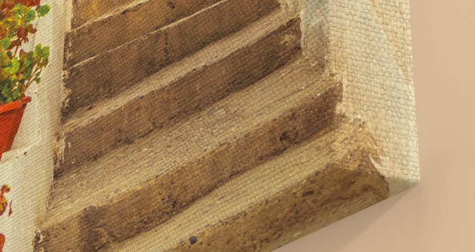 ΕΛΛΑΔΑ - Γραφικές σκάλες στο σοκάκι