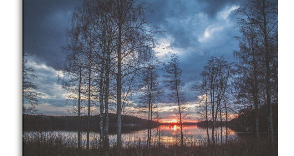 Πίνακες - Λίμνη στη Φιλανδία