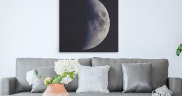 canvas - Μισή Σελήνη - Ημισέληνος