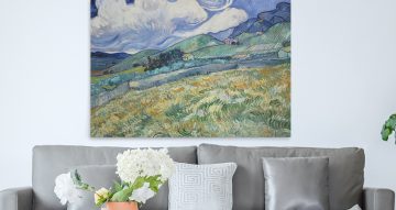 Vincent van Gogh - Vincent van Gogh - Montagnes à Saint-Rémy