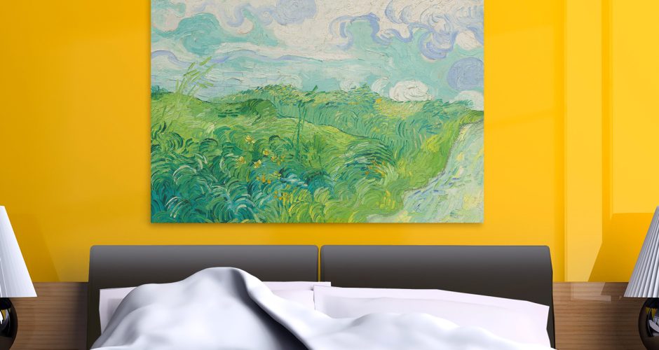 canvas - Vincent van Gogh Green Wheat Fields, Auvers