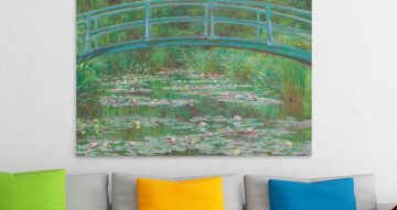 Claude Monet - Claude Monet The Japanese Footbridge