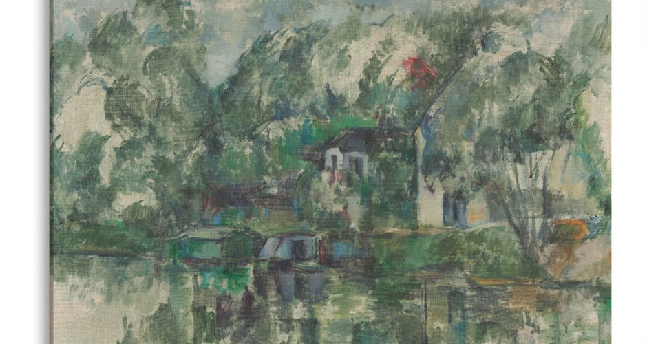 Paul Cézanne - Paul Cézanne At the Water's Edge