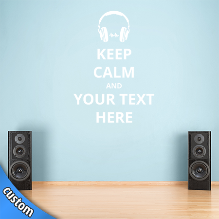Keep Calm - Keep Calm με το δικό σου μήνυμα!