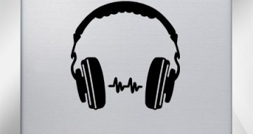Aυτοκολλητα συσκευες - Επαγγελματικά ακουστικά με visualizer