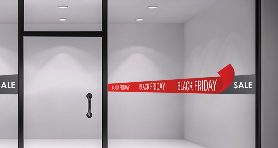 Αυτοκόλλητα Black Friday - Black Friday Sale – μπορντούρα