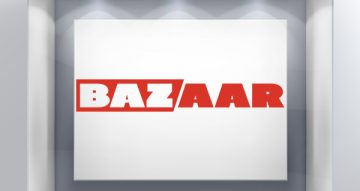Αυτοκόλλητα Εκπτώσεων & Προσφορών - Bazaar μισό μισό