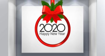 Χωρίς κατηγορία - Γιορτινό στεφάνι - Happy New Year 2020