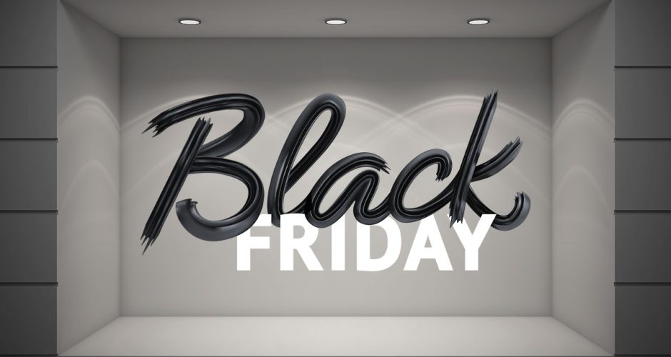 Αυτοκόλλητα Black Friday - Black Friday σαν πινελιά