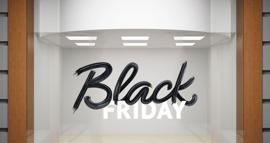 Αυτοκόλλητα Black Friday - Black Friday σαν πινελιά