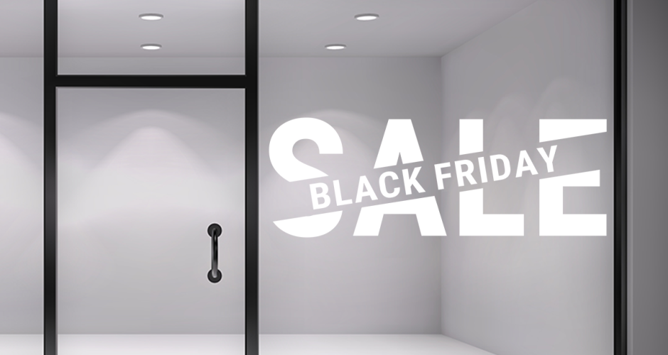 Αυτοκόλλητα Black Friday - SALE με BLACK FRIDAY