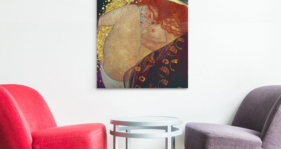 Gustav Klimt - Danäe του Gustav Klimt