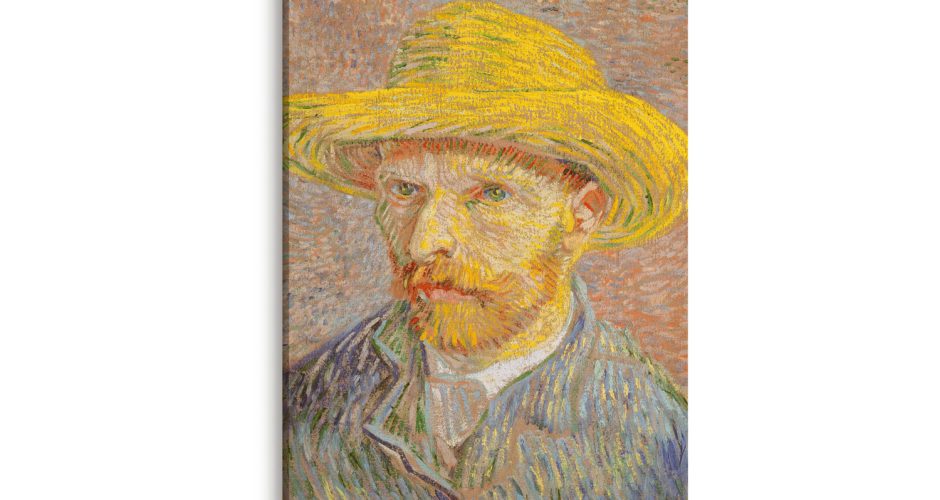 Vincent van Gogh - Self-Portrait with a Straw Hat του Vincent van Gogh