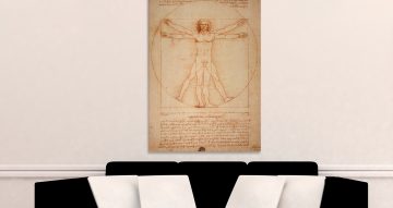 Leonardo da Vinci - Vitruvian Man του Leonardo da Vinci