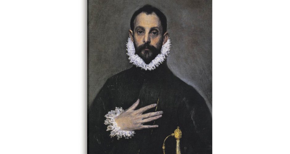 El Greco - The Nobleman with his Hand on his Chest του El Greco