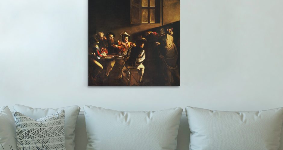 Caravaggio - The Calling of Saint Matthew του Caravaggio