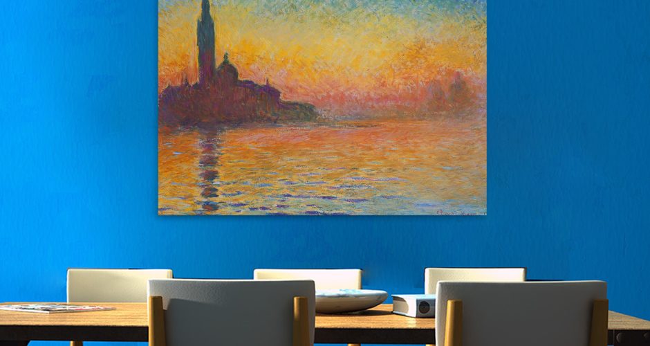 Claude Monet - San Giorgio Maggiore at Dusk του Claude Monet