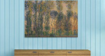 Claude Monet - Poplars at Giverny του Claude Monet