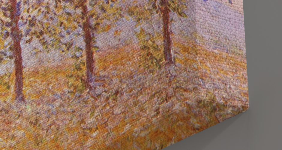 Claude Monet - Poplars in the Sun του Claude Monet