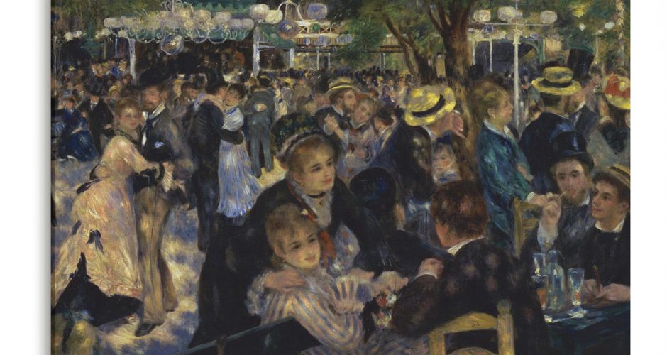 Pierre-Auguste Renoir - Ball at the Moulin de la Galette του Pierre-Auguste Renoir