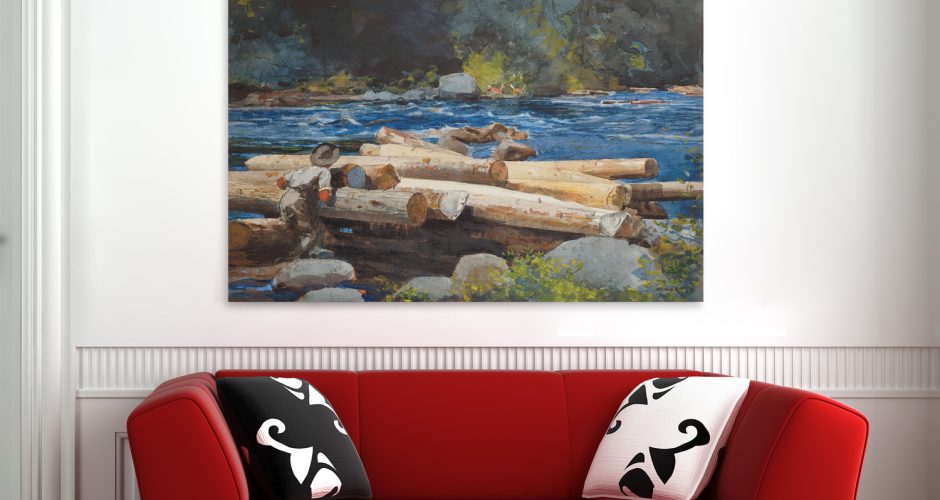 Winslow Homer - Hudson River του Winslow Homer