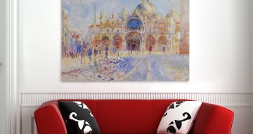 canvas - The Piazza San Marco, Venice του Pierre Auguste Renoir