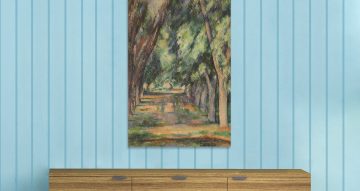 Paul Cézanne - The Allée of Chestnut Trees at the Jas de Bouffan του Paul Cézanne