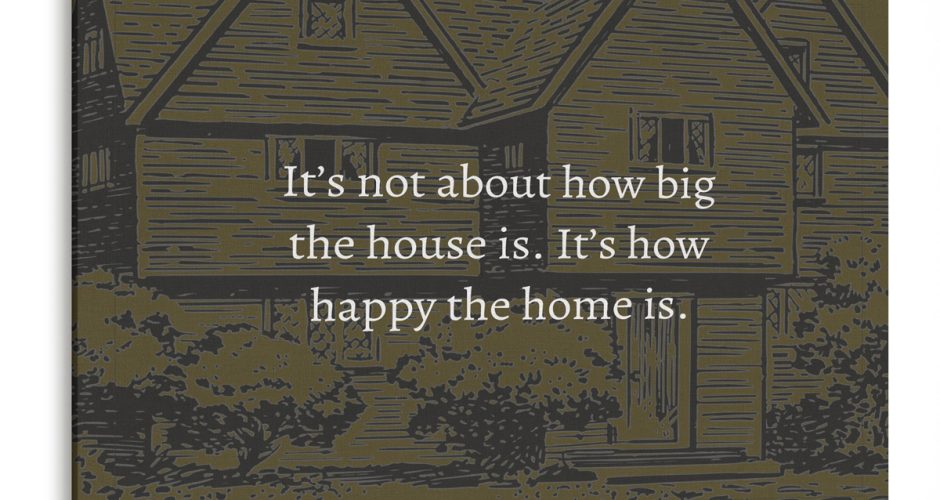 Πίνακες - It's not about how big the house is