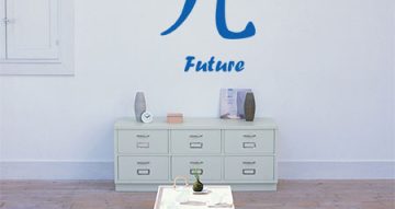 Αυτοκόλλητα Τοίχου - Μέλλον Κινέζικο Σύμβολο