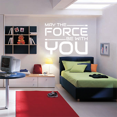 Αυτοκόλλητα Τοίχου - May the force be with you