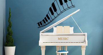 Για Επαγγελματικούς Χώρους - Πλήκτρα Πιάνου σε κυματισμό