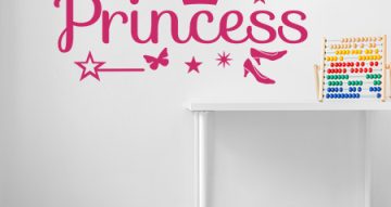 Αυτοκόλλητα Τοίχου - Princess