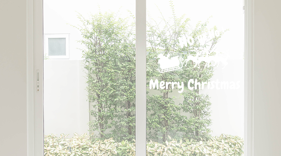 Αυτοκόλλητα Τοίχου - HO HO HO Merry Christmas