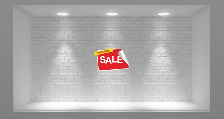 Αυτοκόλλητα Εκπτώσεων & Προσφορών - Special offer sale