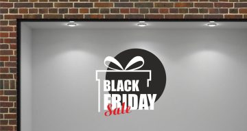 Αυτοκόλλητα Black Friday - Black Friday Sale "Gift"