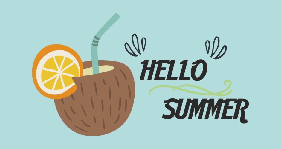 Καλοκαιρινή Βιτρίνα - “Hello Summer” coconut drink