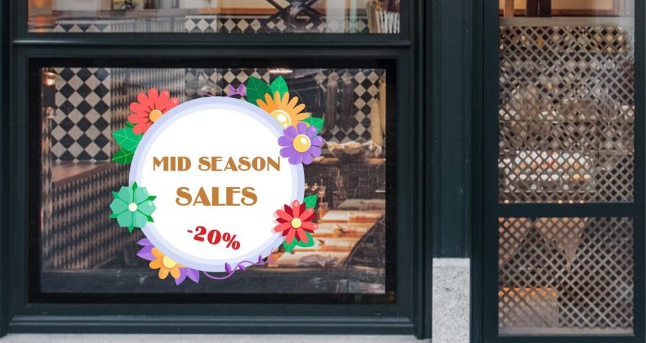 10-ήμερο ή 15-ήμερο Προσφορών - Mid season sales-λουλούδια με το δικό σας ποσοστό