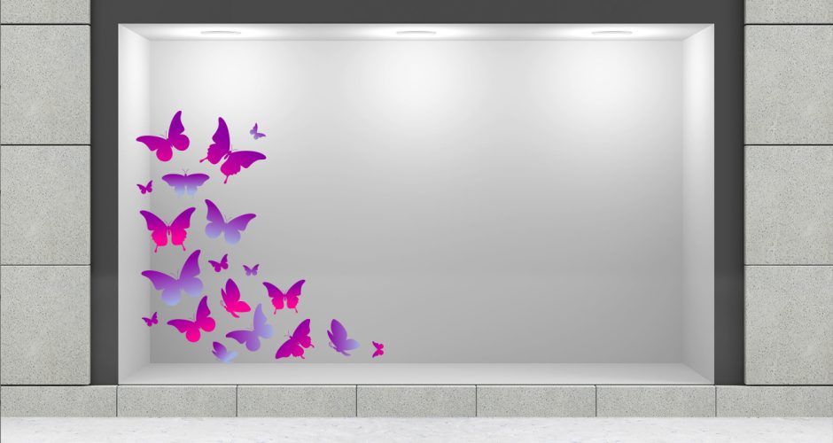 Ανοιξιάτικη Βιτρίνα - Spring Collection - Ανοιξιάτικη/Καλοκαιρινή βιτρίνα με πεταλούδες