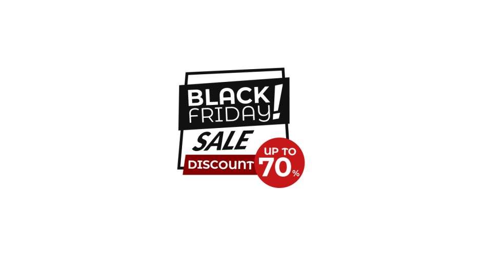 Αυτοκόλλητα Black Friday - Σετ Black Friday Special Offer & Discount με δικό σας ποσοστό